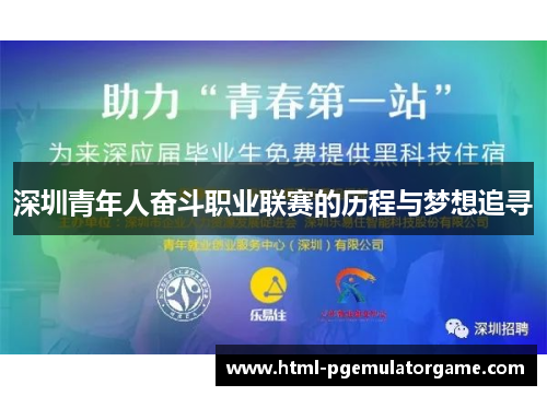 深圳青年人奋斗职业联赛的历程与梦想追寻