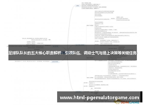 足球队队长的五大核心职责解析：引领队伍、调动士气与场上决策等关键任务